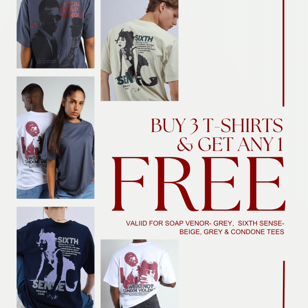 Tees - Buy 3 Get 1 Free