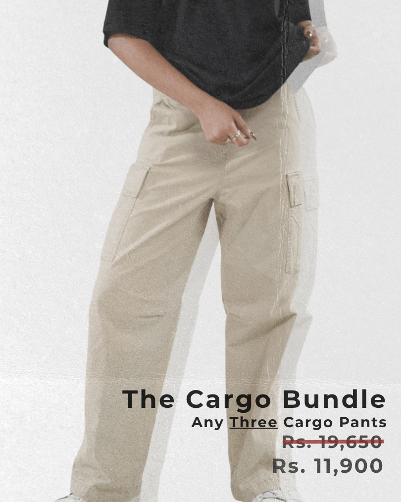 Cargo bundle for 3 pants